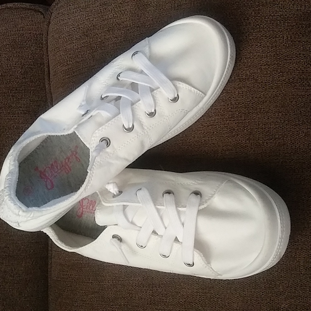 Jelly pop tennis shoes